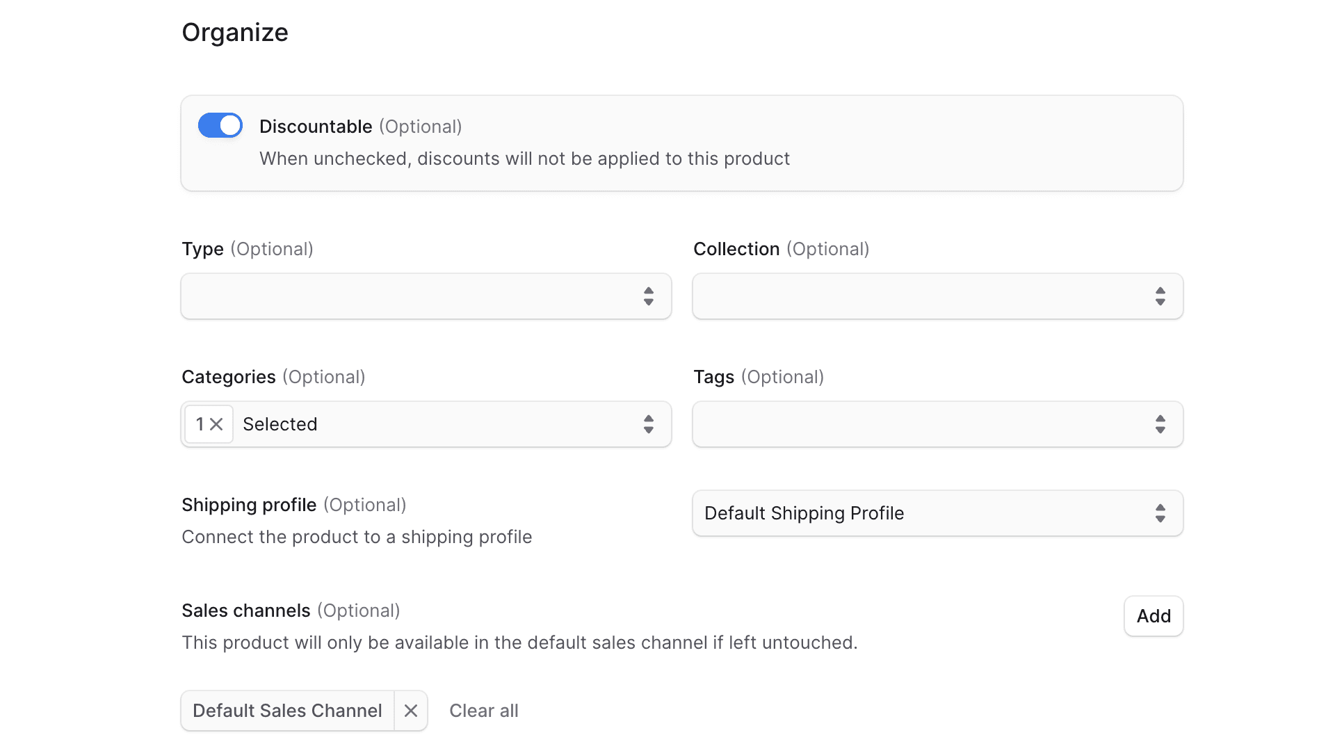 创建产品第二步